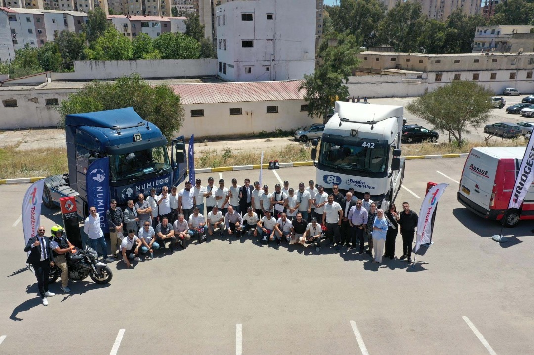 NUMILOG Participie à la Caravane EcoDrive & RoadSafety Organisé par Renault Trucks Algérie